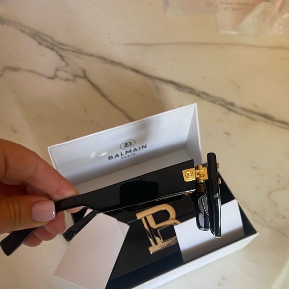 Balmain Black Gradient Sunglasses - Picture 7 of 8